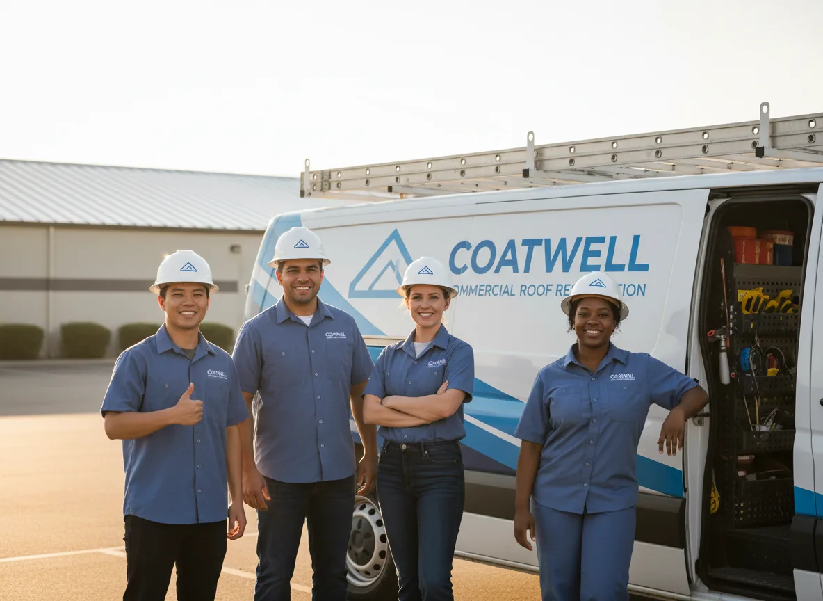 Commercial roof coating company in Lesage, WV